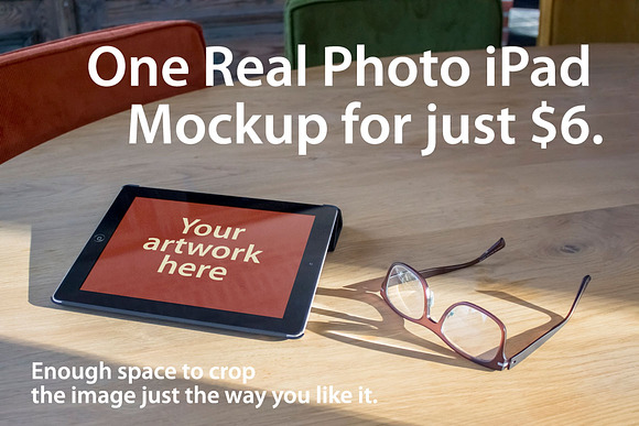 Real Photo iPad Mockup in Mobile & Web Mockups - product preview 4