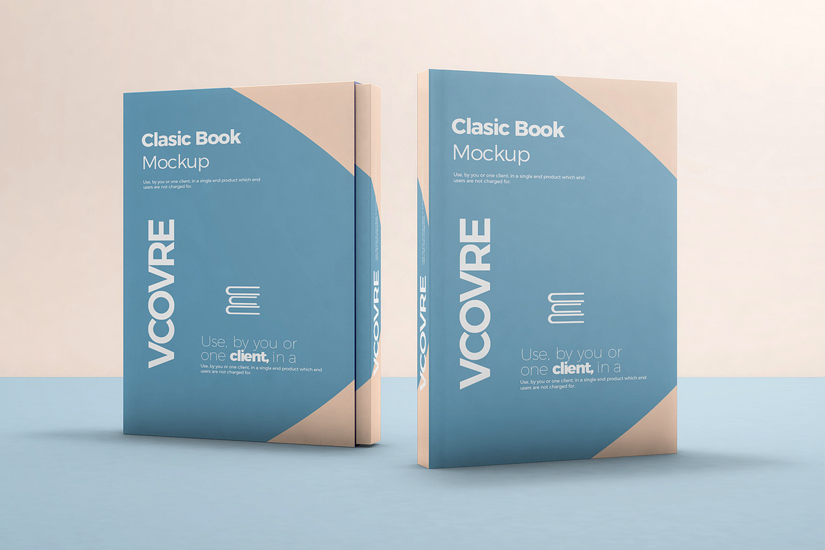 Book Hard Cover Mockup 7 in Print Mockups - product preview 8