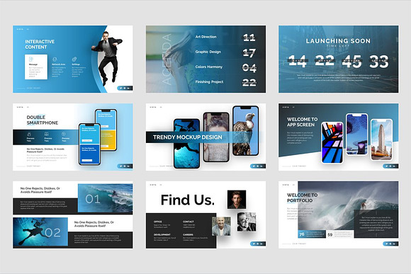 VISTA TRENDY PowerPoint Template in PowerPoint Templates - product preview 7