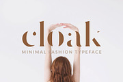 Cloak - Minimal Fashion Font