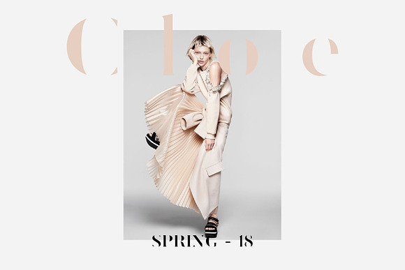 Cloak - Minimal Fashion Font in Stencil Fonts - product preview 3