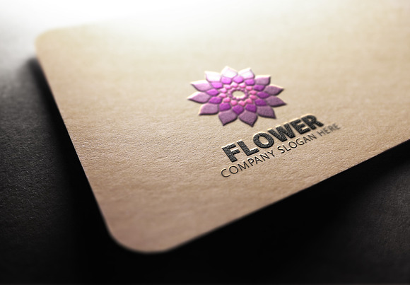 Flower Logo in Logo Templates - product preview 3