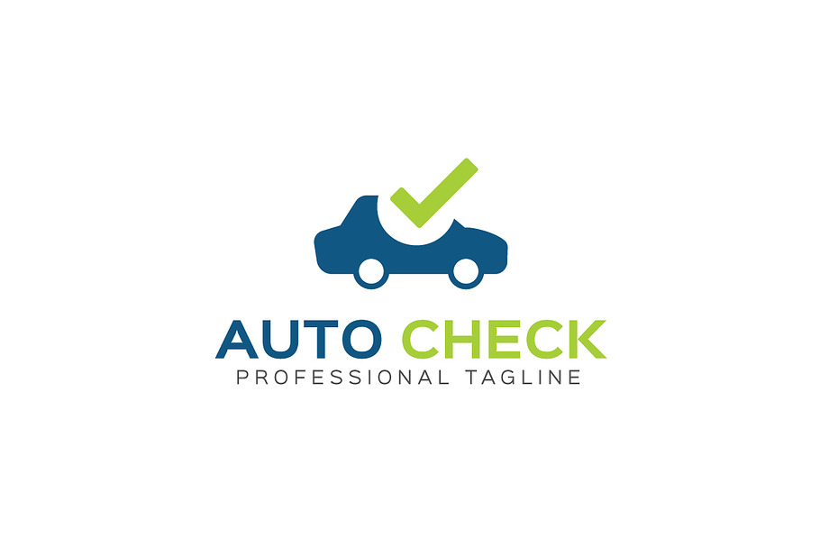 Auto Check Logo Template