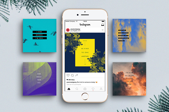 Customizable Social Media Pack in Instagram Templates - product preview 2