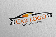 Car Logo for Sport, Rent or Mechanic