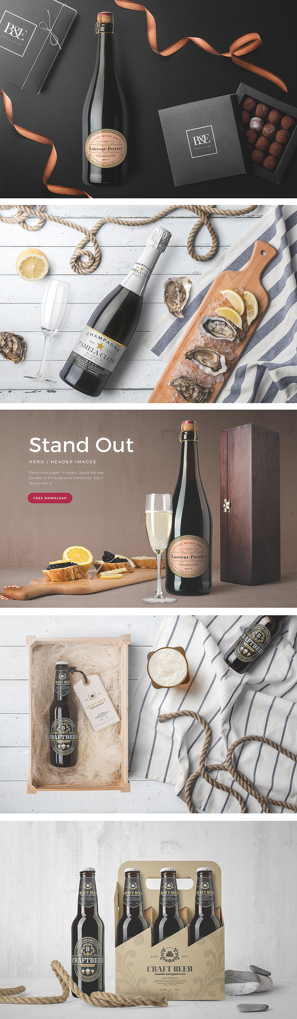 Packaging Mockup Collection in Scene Creator Mockups - product preview 3
