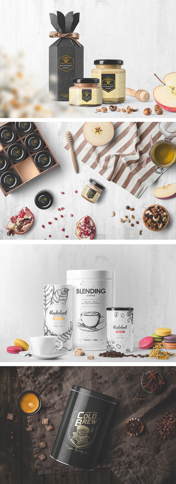 Packaging Mockup Collection in Scene Creator Mockups - product preview 4