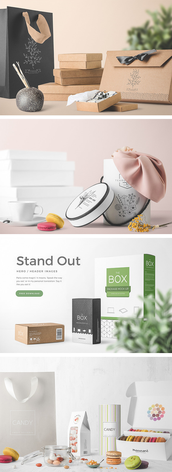 Packaging Mockup Collection in Scene Creator Mockups - product preview 8