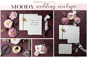 Moody Wedding Suite Mockups
