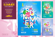 Tropical Summer Party Flyer Template
