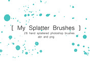 My Splatter - PS Brushes