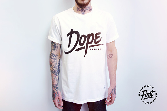 Dope Script in Graffiti Fonts - product preview 1