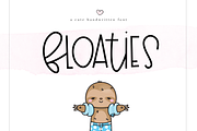 Floaties - A Cute Handwritten Font