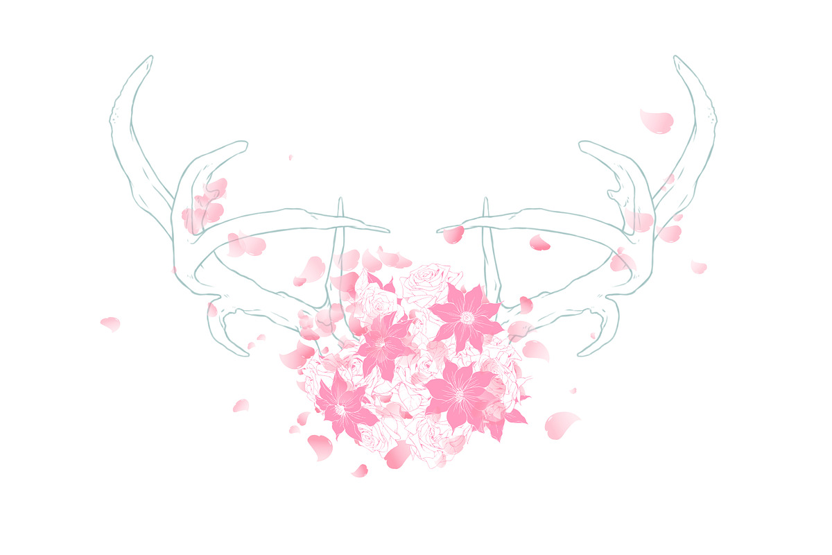 Antler Illustrations in Illustrations - product preview 8