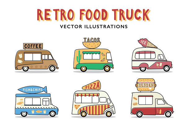 Retro Food Trucks
