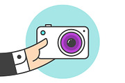 Icon of photo camera