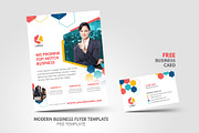 Modern Clean Minimal Business Flyer