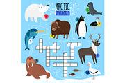 Arctic animals crossword puzzle