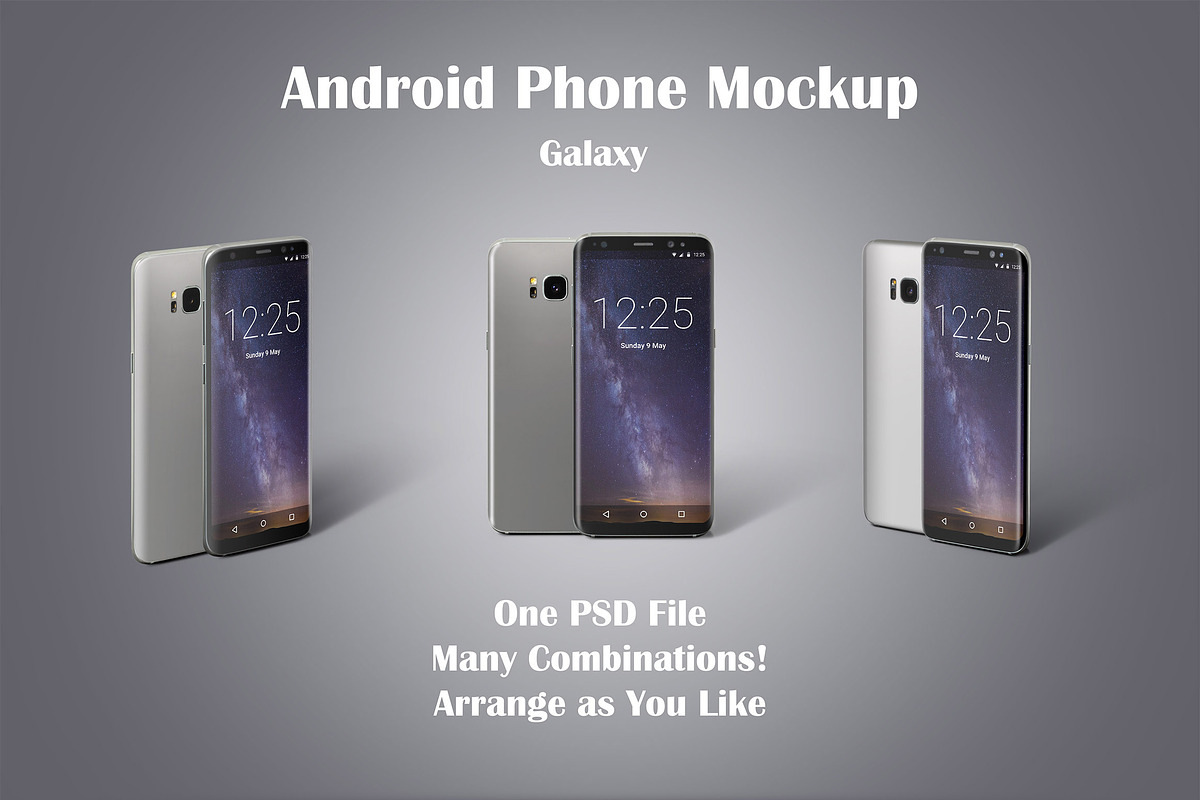 Android Phone Mockup in Mobile & Web Mockups - product preview 8