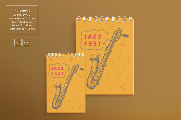 Branding Pack | Jazz Festival in Branding Mockups - product preview 11