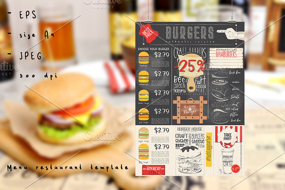Burger Menu Template in Templates - product preview 8