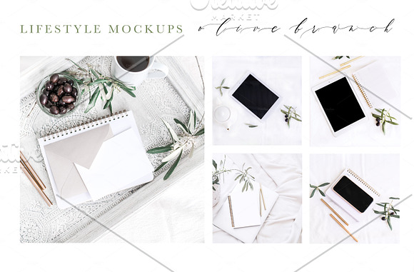 OLIVE BRANCH. 60 PHOTOS + MOCKUPS in Instagram Templates - product preview 7