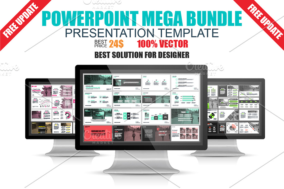 Powerpoint Mega Bundle in Presentation Templates - product preview 8