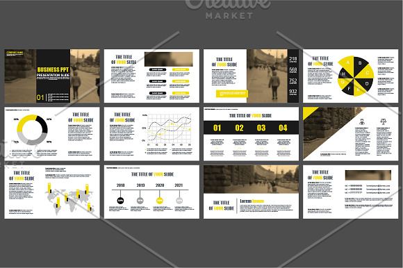 Powerpoint Mega Bundle in Presentation Templates - product preview 3