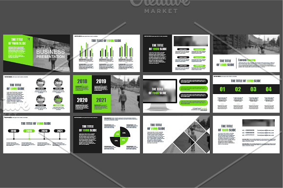 Powerpoint Mega Bundle in Presentation Templates - product preview 16