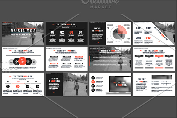 Powerpoint Mega Bundle in Presentation Templates - product preview 17
