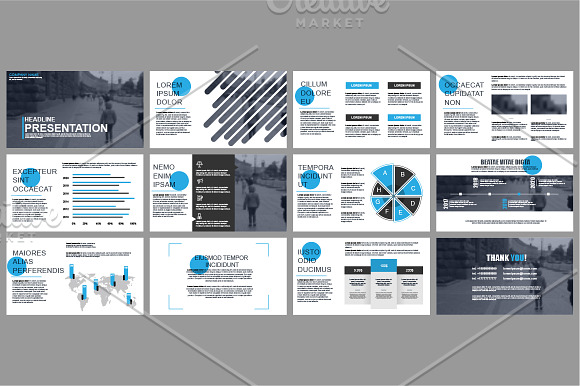Powerpoint Mega Bundle in Presentation Templates - product preview 21