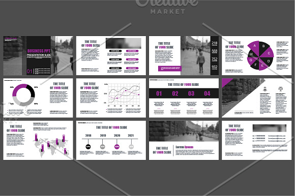 Powerpoint Mega Bundle in Presentation Templates - product preview 24