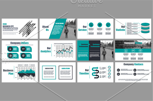 Powerpoint Mega Bundle in Presentation Templates - product preview 28