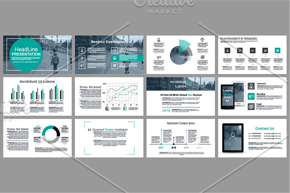 Powerpoint Mega Bundle in Presentation Templates - product preview 30