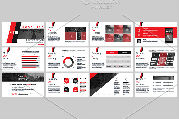 Powerpoint Mega Bundle in Presentation Templates - product preview 32