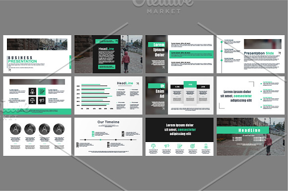 Powerpoint Mega Bundle in Presentation Templates - product preview 36