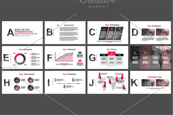 Powerpoint Mega Bundle in Presentation Templates - product preview 37