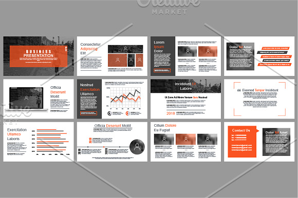 Powerpoint Mega Bundle in Presentation Templates - product preview 39