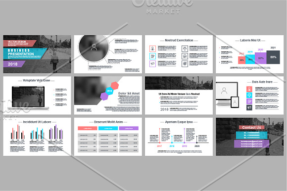 Powerpoint Mega Bundle in Presentation Templates - product preview 41
