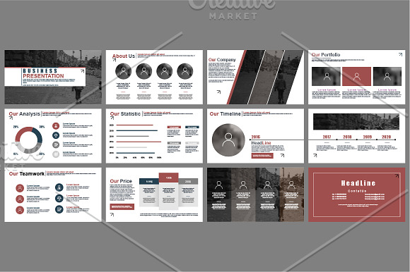 Powerpoint Mega Bundle in Presentation Templates - product preview 46