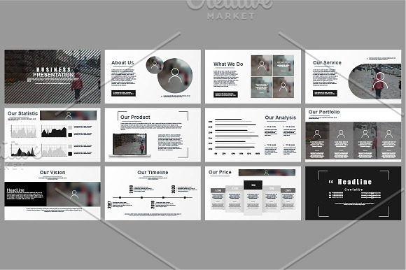 Powerpoint Mega Bundle in Presentation Templates - product preview 49