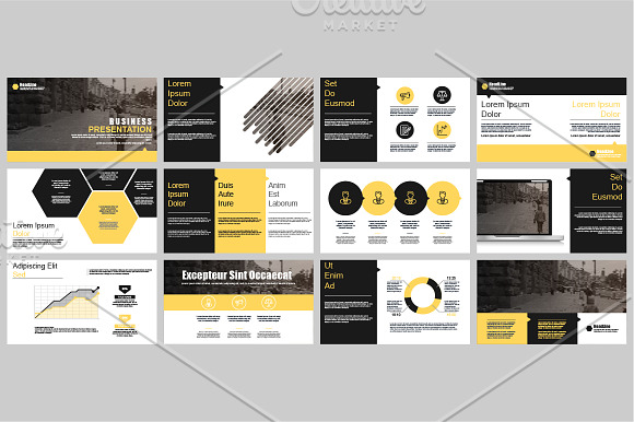 Powerpoint Mega Bundle in Presentation Templates - product preview 51