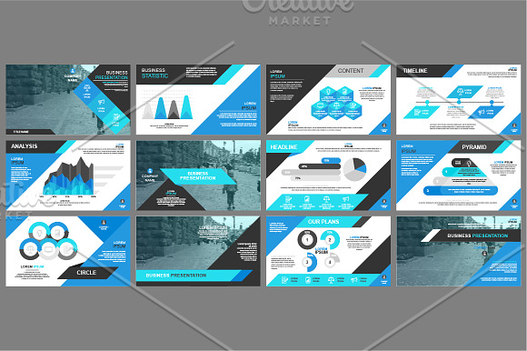 Powerpoint Mega Bundle in Presentation Templates - product preview 54