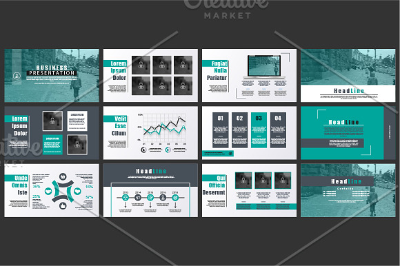 Powerpoint Mega Bundle in Presentation Templates - product preview 55