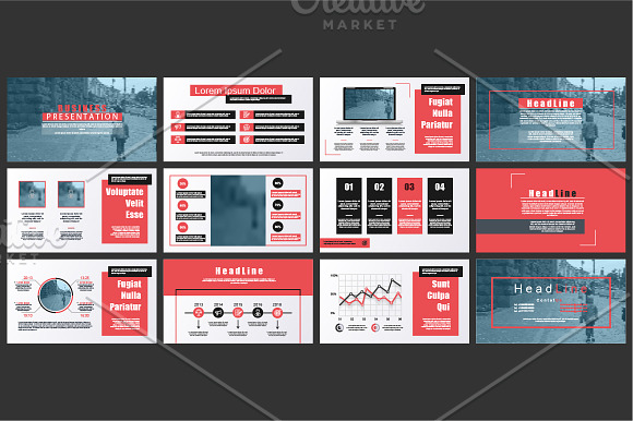 Powerpoint Mega Bundle in Presentation Templates - product preview 56