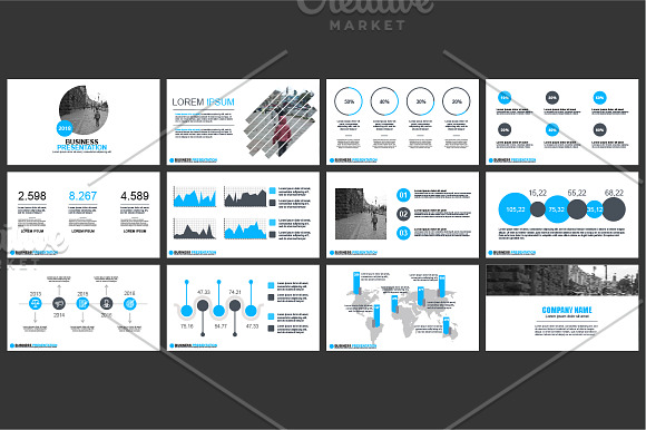 Powerpoint Mega Bundle in Presentation Templates - product preview 59