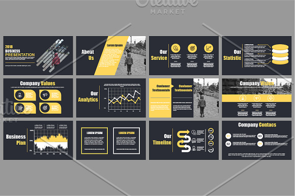 Powerpoint Mega Bundle in Presentation Templates - product preview 63