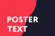 Modern vector stipple poster vector
