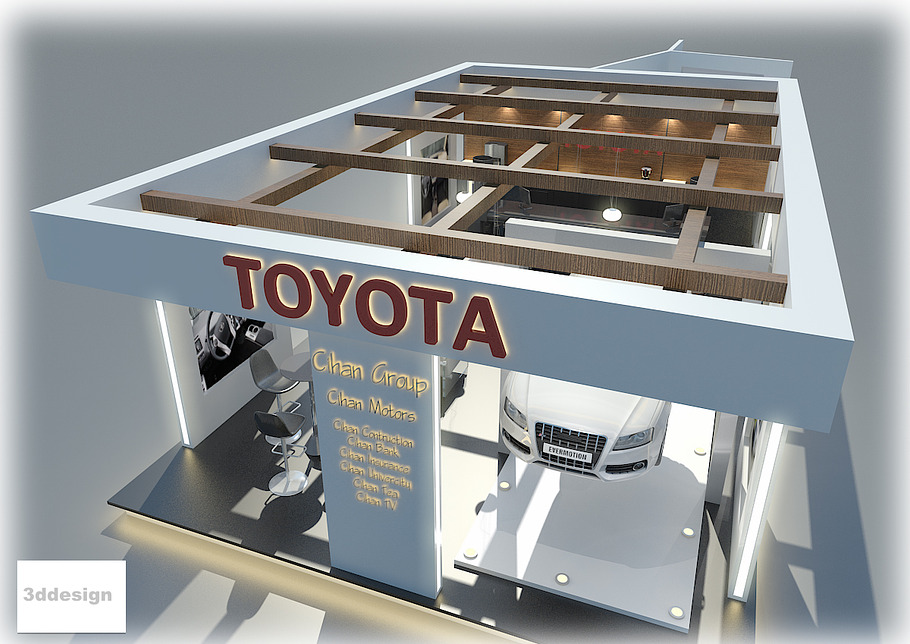 Exhibition Stand 106 in Architecture - product preview 5