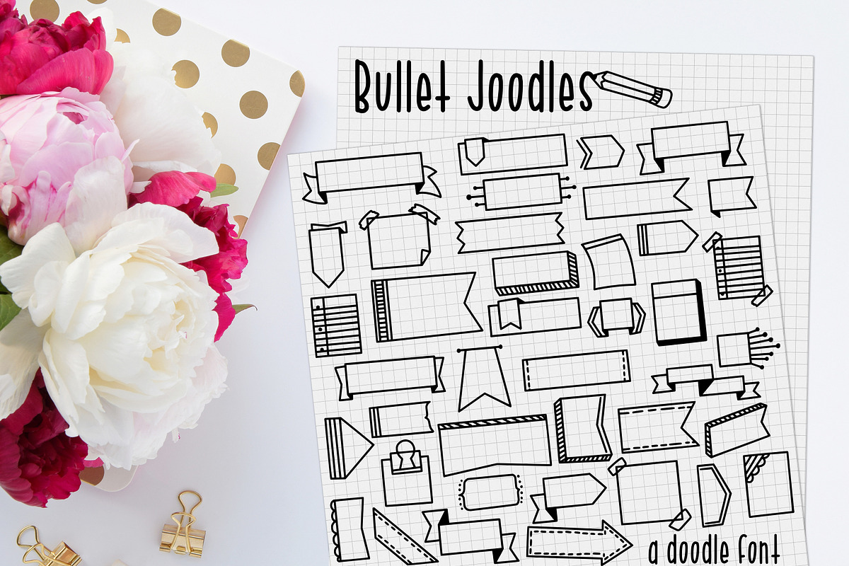Bullet Doodles in Symbol Fonts - product preview 8